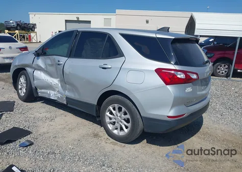 2021 Chevrolet Equinox Fwd Ls из США, поврежденный, VIN 3GNAXHEV9MS133252